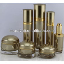 Square Shape Luxury Acrylic Cream jars for cosmetic packing